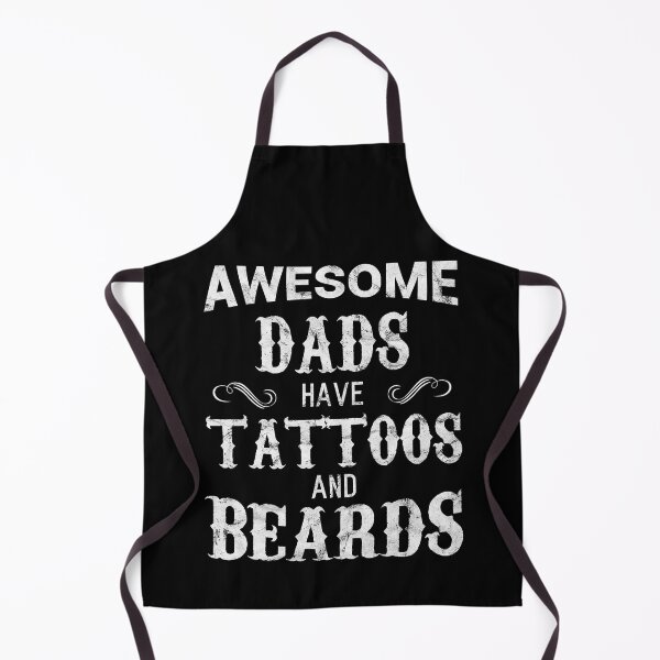 Item preview, Awesome Dads Have Tattoos And Beards designed and sold by BernardMurray.
