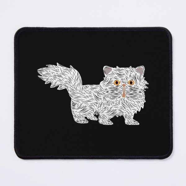 Item preview, White Persian Cat Art designed and sold by Housestore.