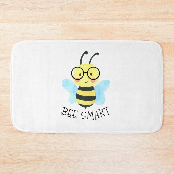 Item preview, Cute Watercolor Bee Smart With Glasses designed and sold by JanesCreations.