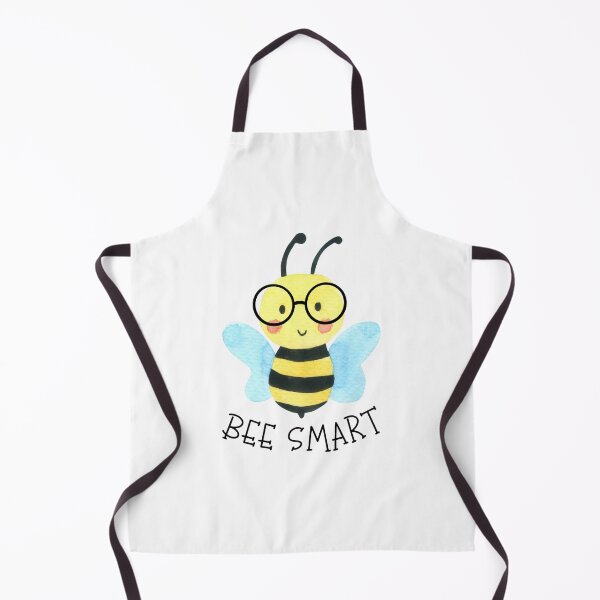 Item preview, Cute Watercolor Bee Smart With Glasses designed and sold by JanesCreations.