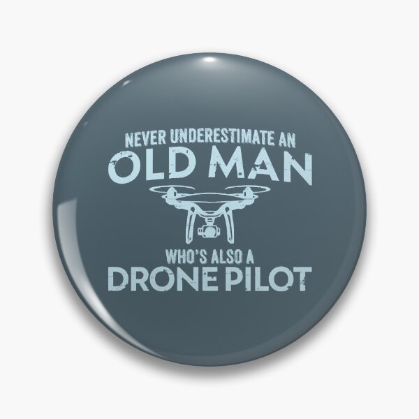 Item preview, The Old Man Drone Pilot Gift Idea Quadcopter UAV designed and sold by SaguMome.