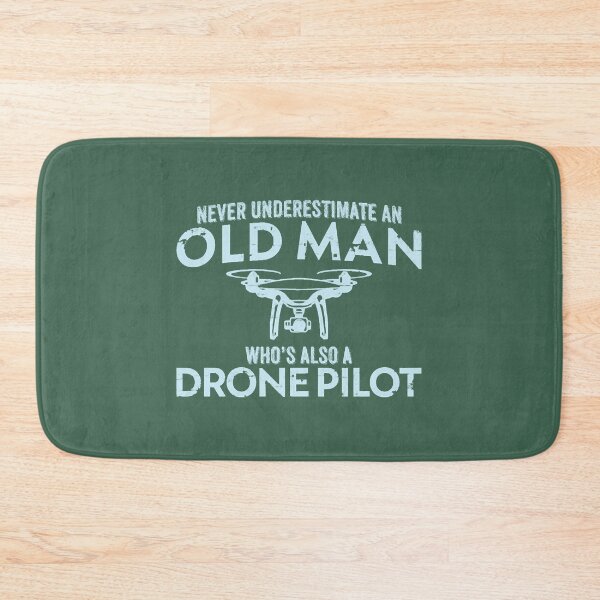 Item preview, The Old Man Drone Pilot Gift Idea Quadcopter UAV designed and sold by SaguMome.