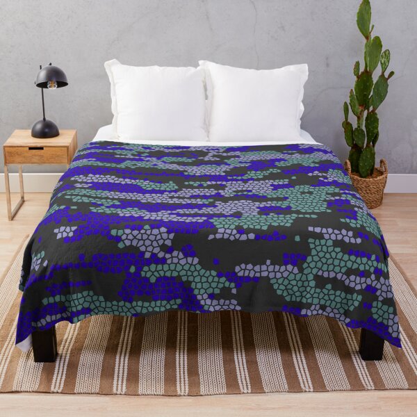 Item preview, Camo Pattern - Olive Blue designed and sold by Tshirtstory.