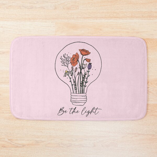 Item preview, Be The Light | Positive Vibes | Motivation Saying designed and sold by simplife-art.