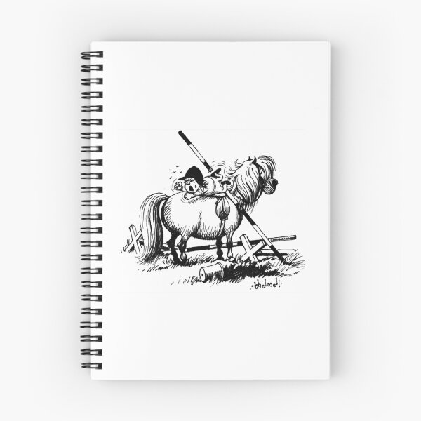 Item preview, Thelwell Show Jumping Lazy Horse designed and sold by SaguMome.