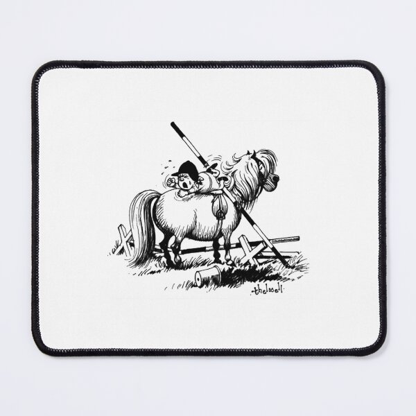 Item preview, Thelwell Show Jumping Lazy Horse designed and sold by SaguMome.