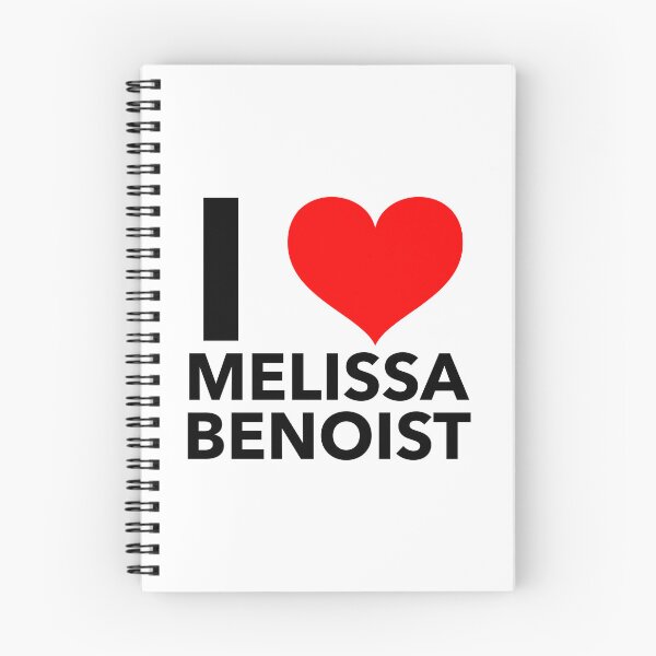 Artikelvorschau, ich herz melissa benoist (schwarz) entworfen und verkauft von brenda-lee.