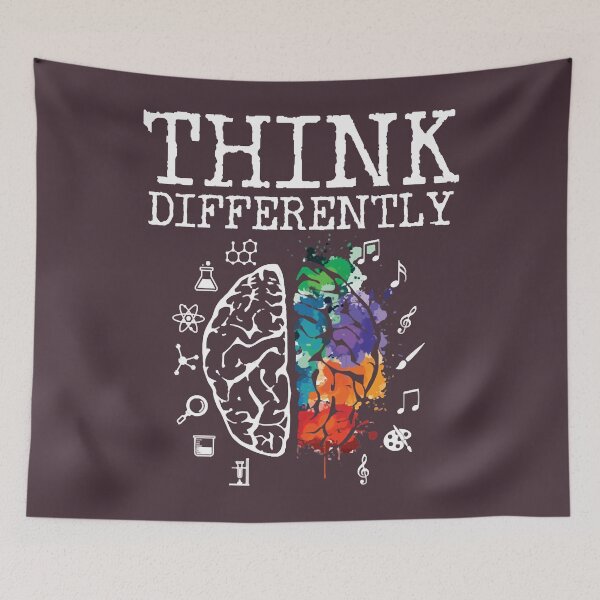 Item preview, Think Differently - Neurodiversity ASD ADHD Autism designed and sold by SaguMome.