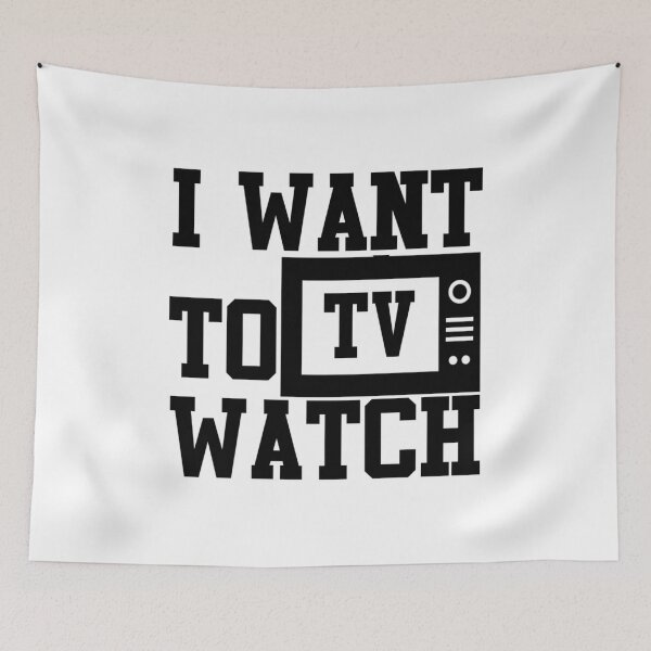 Item preview, I Want To Watch TV designed and sold by ArthurTheate.