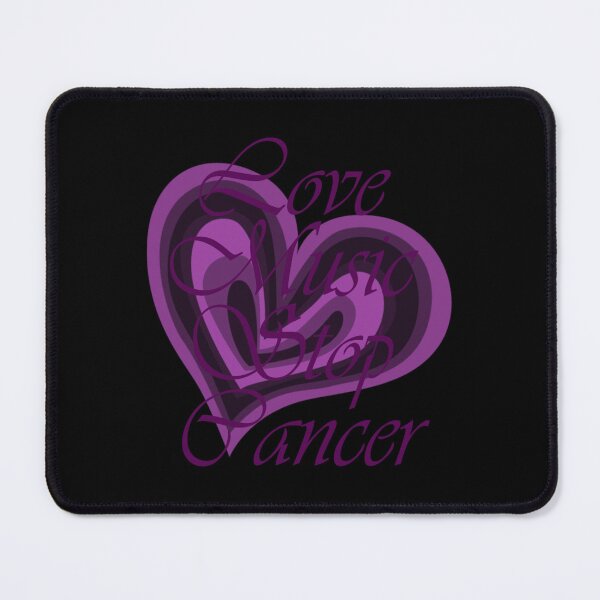 Item preview, Love Music Stop Cancer designed and sold by ArthurTheate.