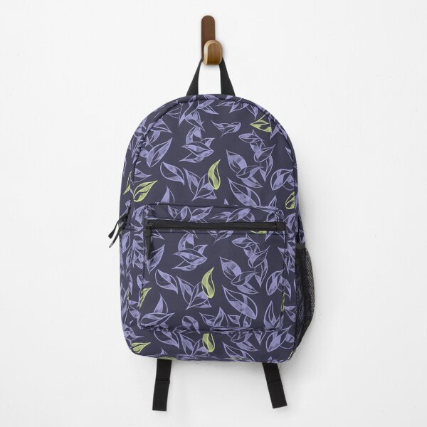 Item preview, Abstract leaves on purple designed and sold by ColoursOfFrance.