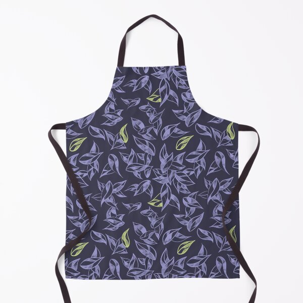Item preview, Abstract leaves on purple designed and sold by ColoursOfFrance.