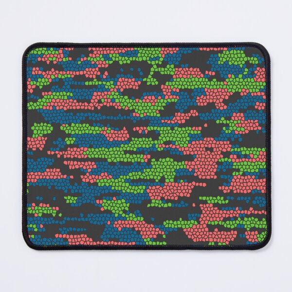 Item preview, Camo Pattern - Green Salmon Blue designed and sold by Tshirtstory.