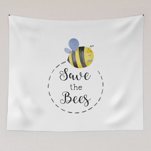 Item preview, Cute Watercolor Save the Bees designed and sold by JanesCreations.