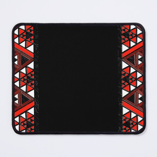 Item preview, TNT - taaniko border red designed and sold by TNT-STYLEZ.