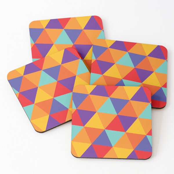 Item preview, 90s Retro Geometric Triangles designed and sold by ind3finite.