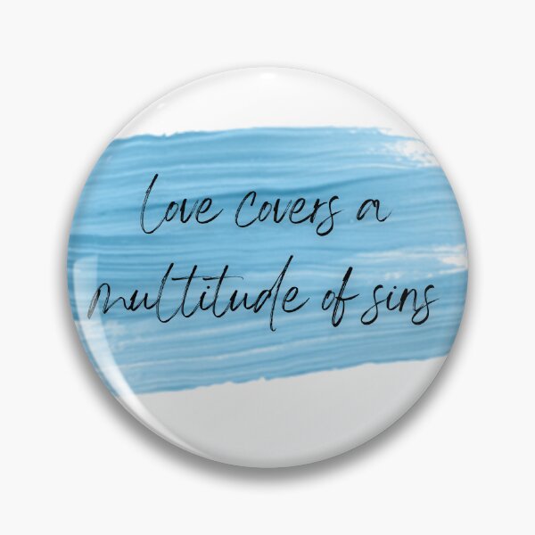 Item preview, Copy of love covers a multitude of sins designed and sold by hipposister.