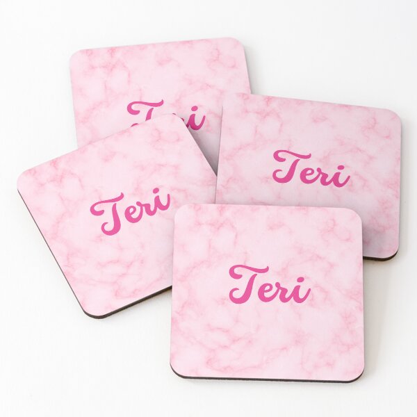 Item preview, Pink Marble Teri Name Design  designed and sold by debmund.