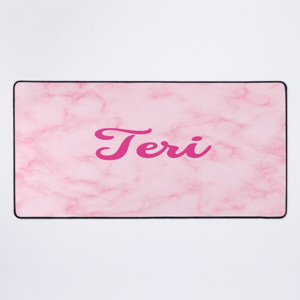 Item preview, Pink Marble Teri Name Design designed and sold by debmund.