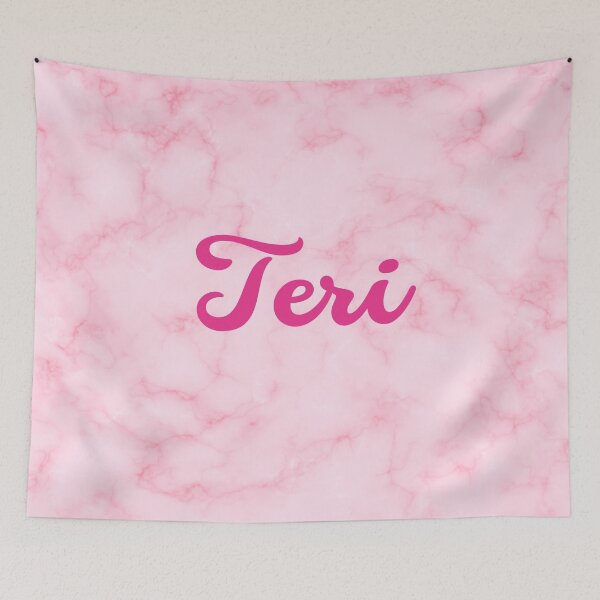 Item preview, Pink Marble Teri Name Design  designed and sold by debmund.