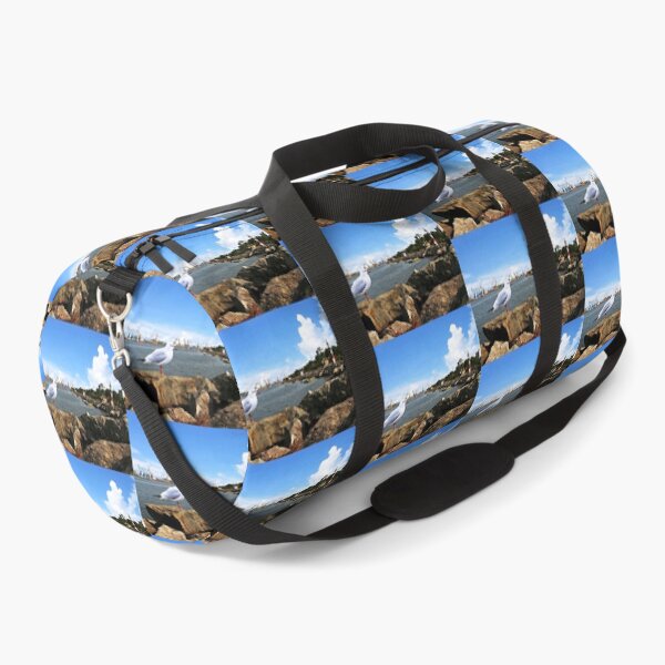 Item preview, Seagull on the background of the port designed and sold by Rashkin.
