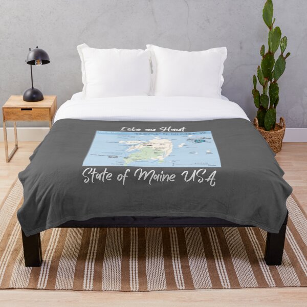 Item preview, Acadia National Park Isle au Haut map designed and sold by rocklegends99.