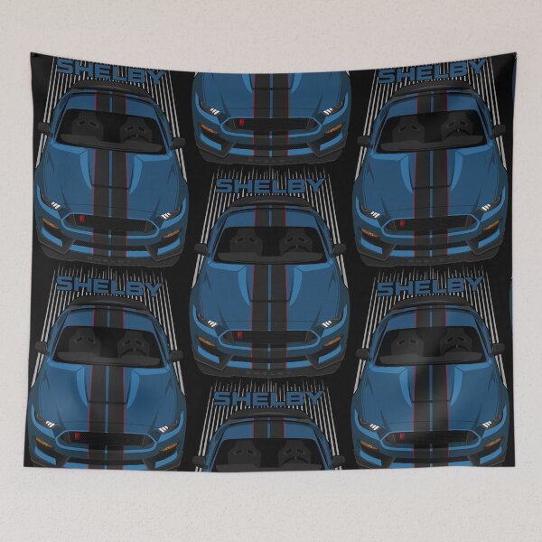 Item preview, Ford Mustang Shelby GT350R 2015 - 2020 - Ford Performance Blue - Black Stripes  designed and sold by MonicaC8434263.