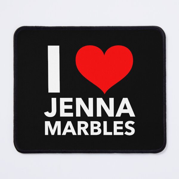 Item preview, i heart jenna marbles (white) designed and sold by brenda-lee.