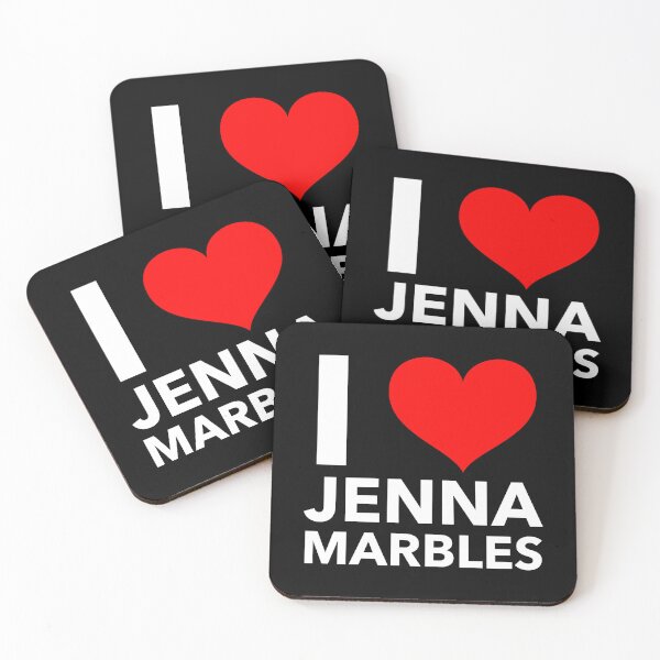 Item preview, i heart jenna marbles (white) designed and sold by brenda-lee.