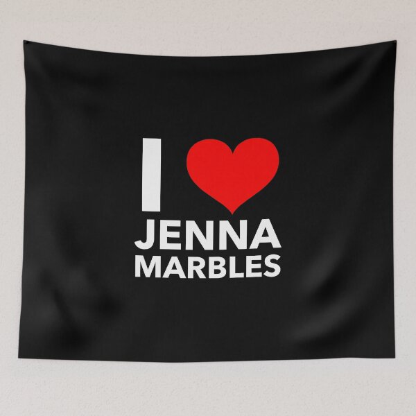 Item preview, i heart jenna marbles (white) designed and sold by brenda-lee.
