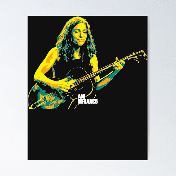 Item preview, Ani DiFranco. Angela Maria. American singer-songwriter v2 Classic  designed and sold by SANDROLF.