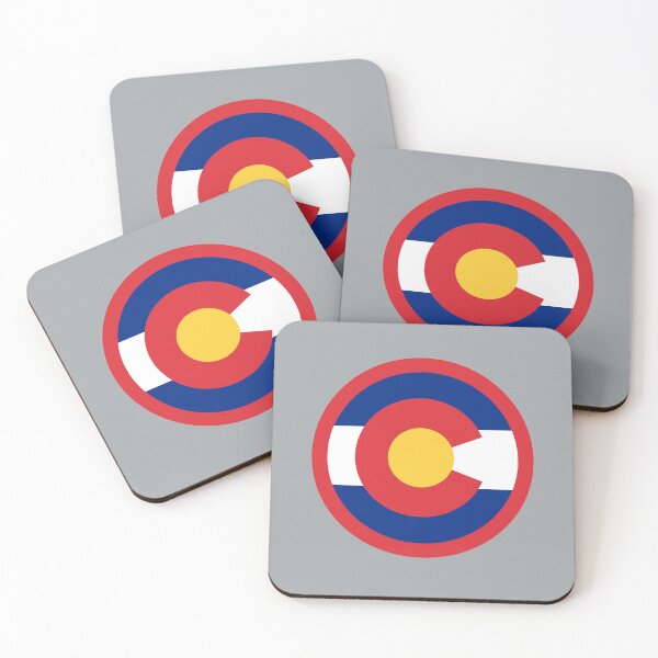 Item preview, Colorado State Flag Emblem designed and sold by TwoTenDesign.