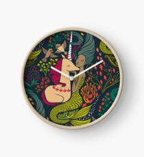 The Mermaid and the Unicorn - Mamara Clock