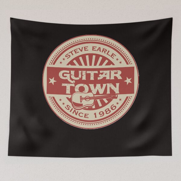 Item preview, Steve Earle - Guitar Town  Classic T-Shirt designed and sold by SUSANEAVER.