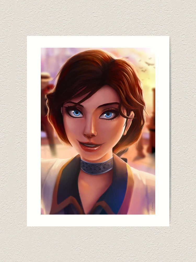 Elizabeth Comstock Bioshock Infinite A6 Postcard Art Print 