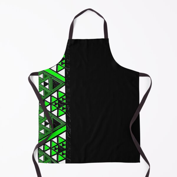 Item preview, TNT - taaniko border green designed and sold by TNT-STYLEZ.