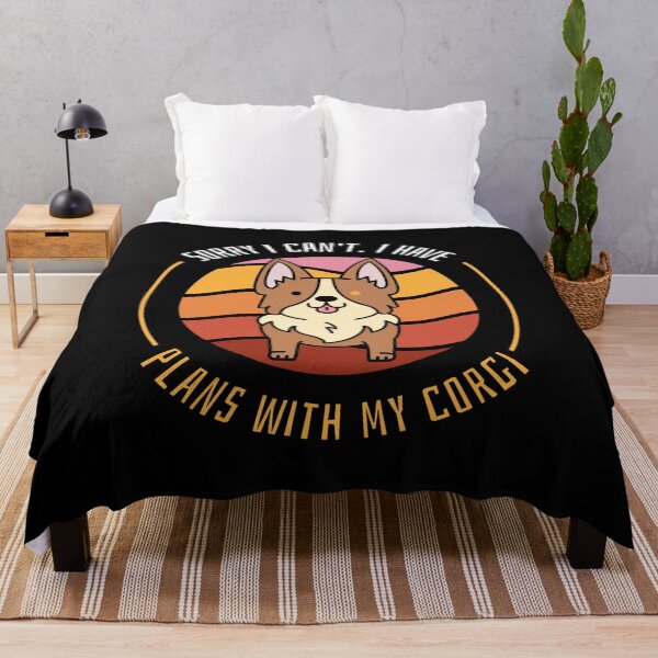 Artikelvorschau, Niedliches Corgi-T-Stück - Tut mir leid, ich kann keine Pläne mit meinem Corgi-Design haben entworfen und verkauft von Merchking1.
