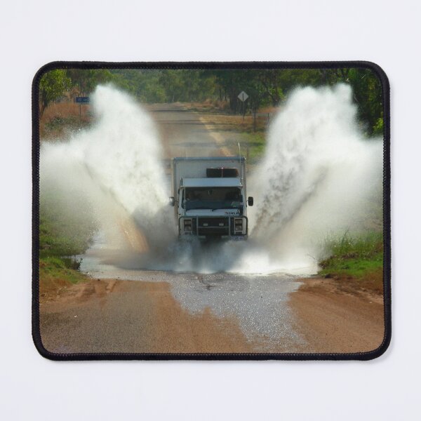 Item preview, 4x4 OKA offroader spraying water designed and sold by Schoensl.