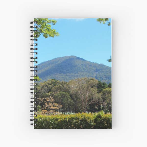 Mt Macedon - close, but not close enough Spiral Notebook