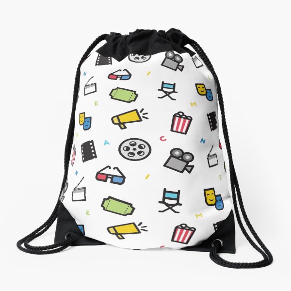 Cinema Drawstring Bag