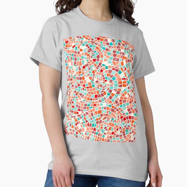 Item preview, mosaic waves seamless background designed and sold by Alxla.