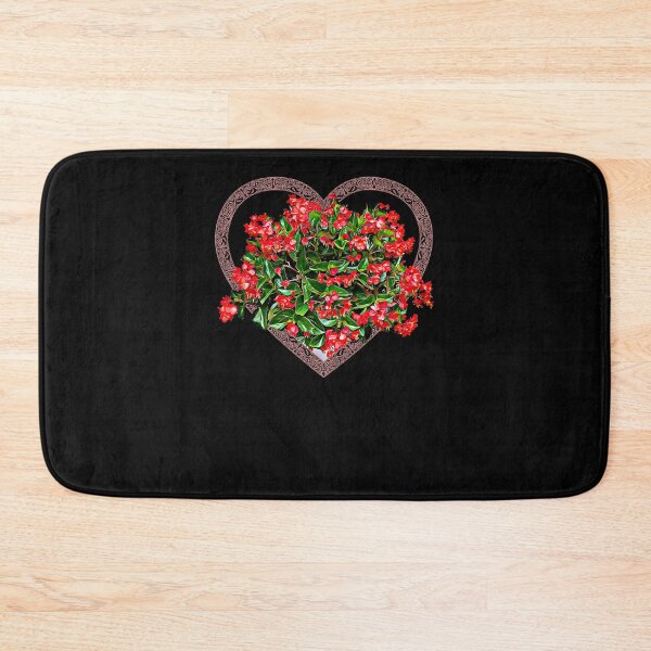 Item preview, Begonia Blooming Inside A Heart designed and sold by reymankxcib.