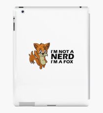not a nerd iPad Case/Skin