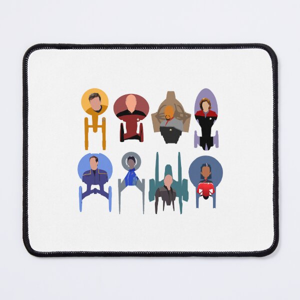 Item preview, Trek ships & captains  designed and sold by SaguMdison.