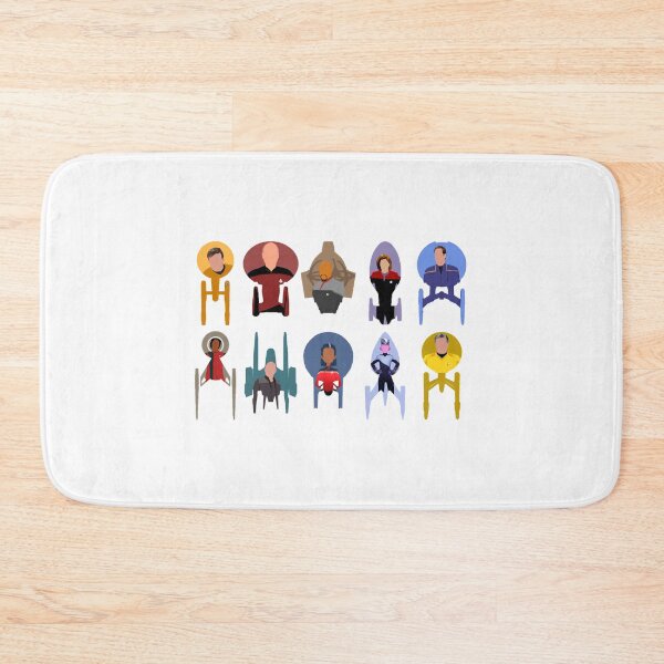 Item preview, Trek ships & captains designed and sold by SaguMdison.