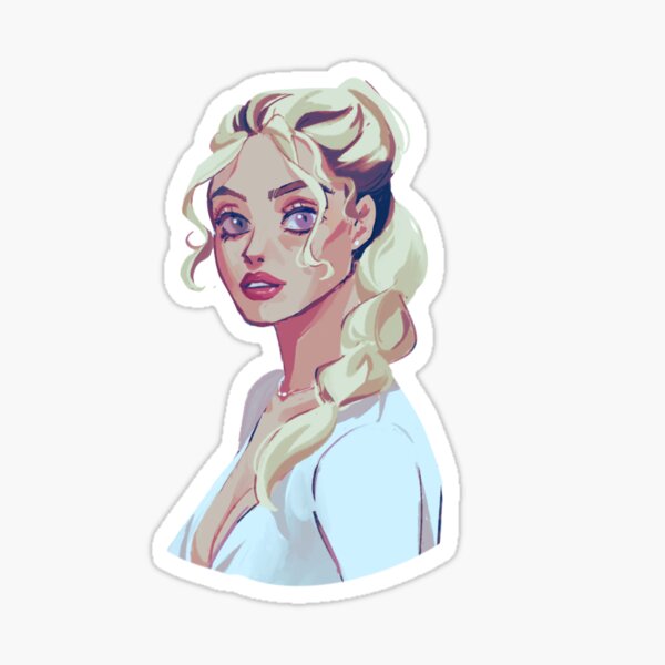 Cassie Howard Euphoria Sticker By Riicolato Redbubble 