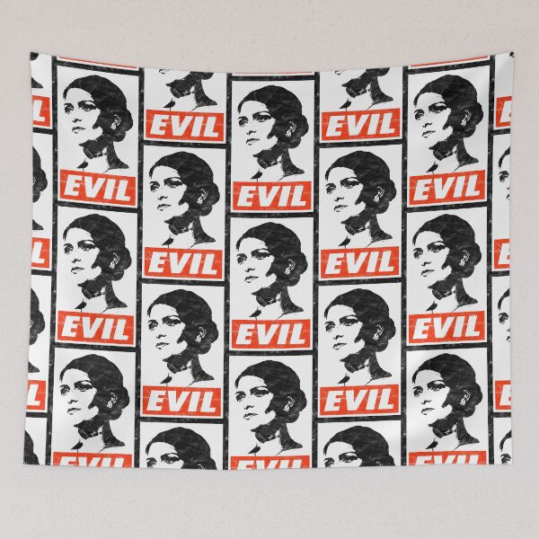 Item preview, Priti Evil (White Worn Look) designed and sold by politicalamity.