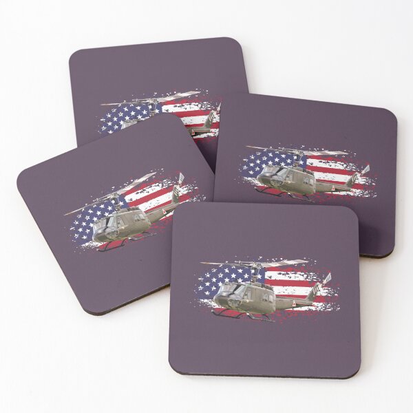Item preview, Uh-1 Huey Helicopter American Flag Usa Pilot Vietn designed and sold by SaguMdison.
