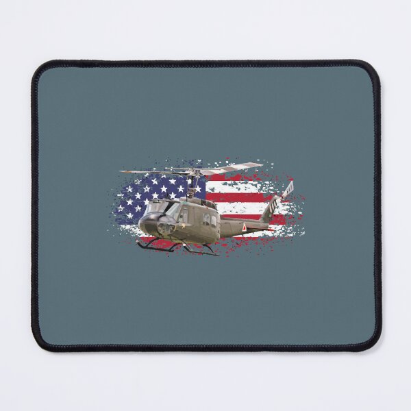 Item preview, Uh-1 Huey Helicopter American Flag Usa Pilot Vietn designed and sold by SaguMdison.