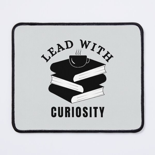 Item preview, Lead With Curiosity | Books And Coffee designed and sold by SpeakLifeHQ.
